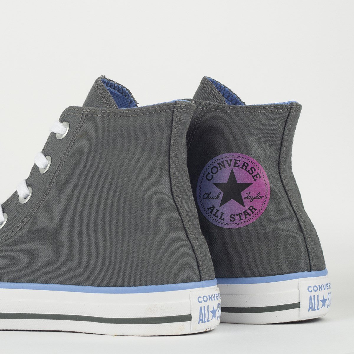 All star best sale cano medio cinza