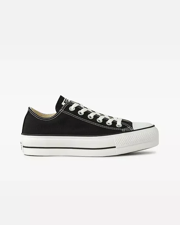 Tênis All Star Converse Chuck Taylor Couro Preto Cano Alto - Feirão dos  Calçados