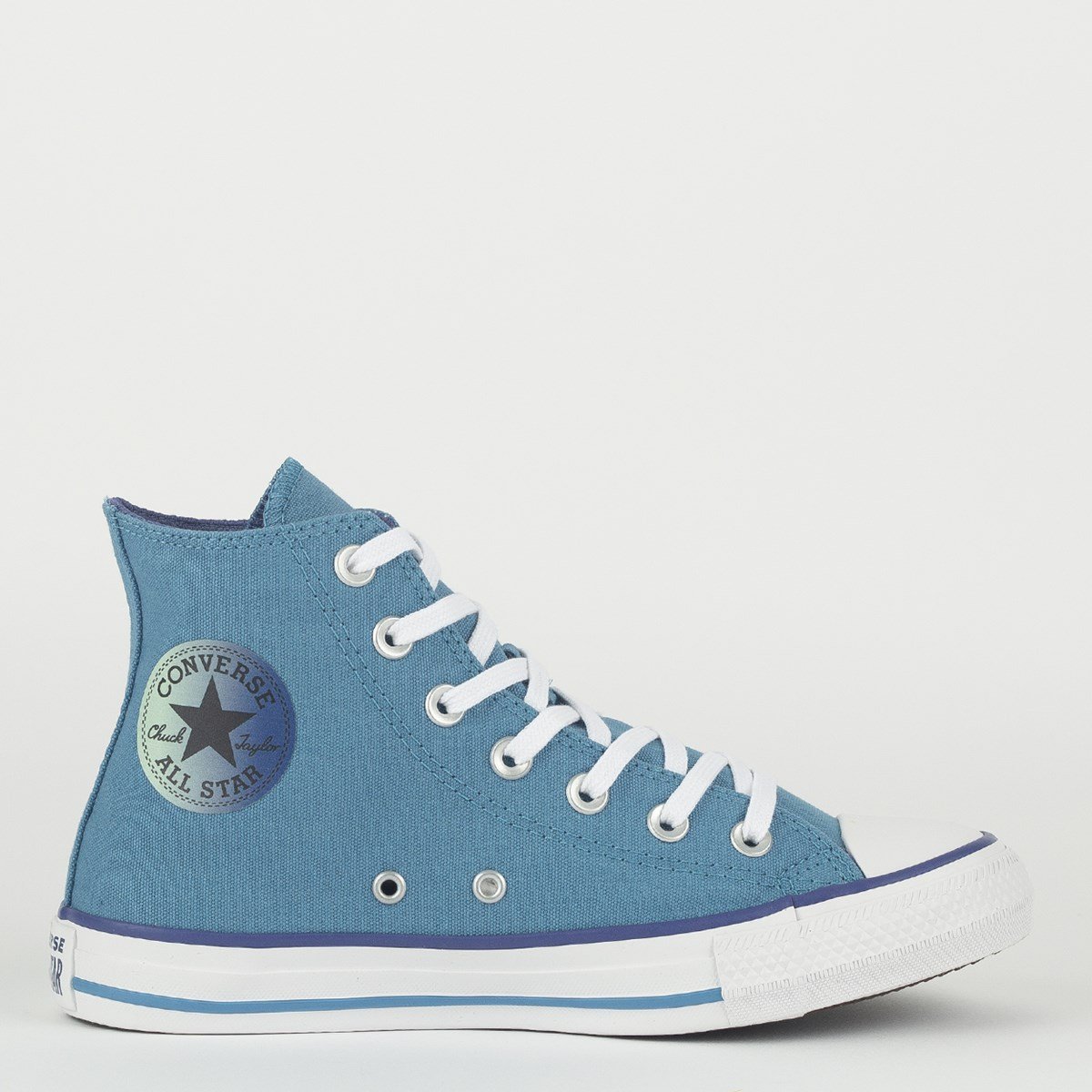 Tênis Converse All Star Chuck Taylor Cano Alto Azul