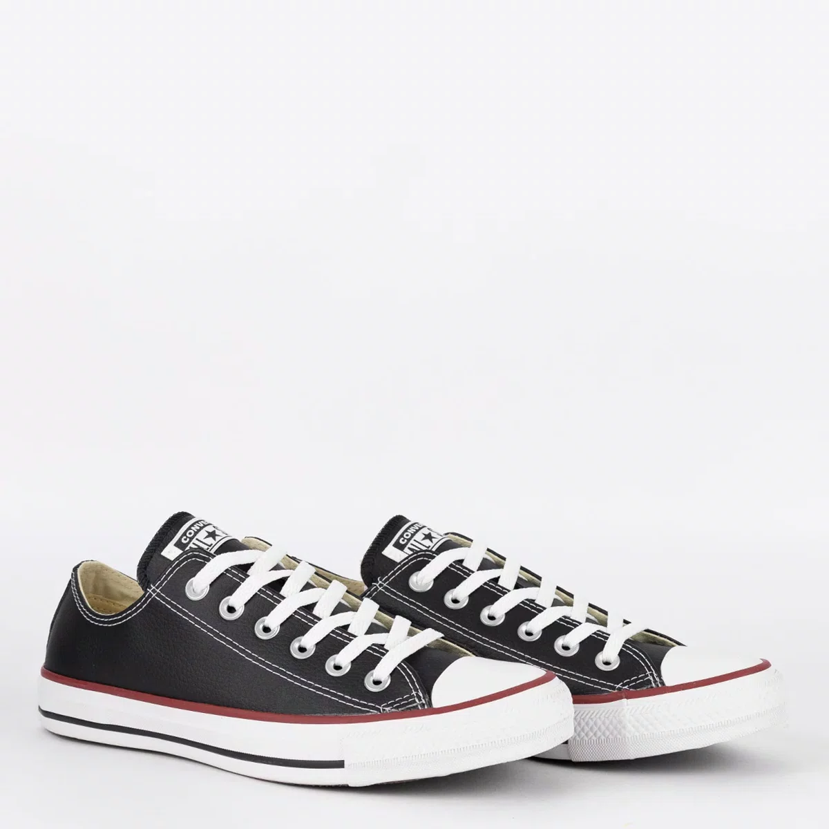 Tênis Converse Chuck Taylor All Star Preto Couro - YOUNG TENNIS