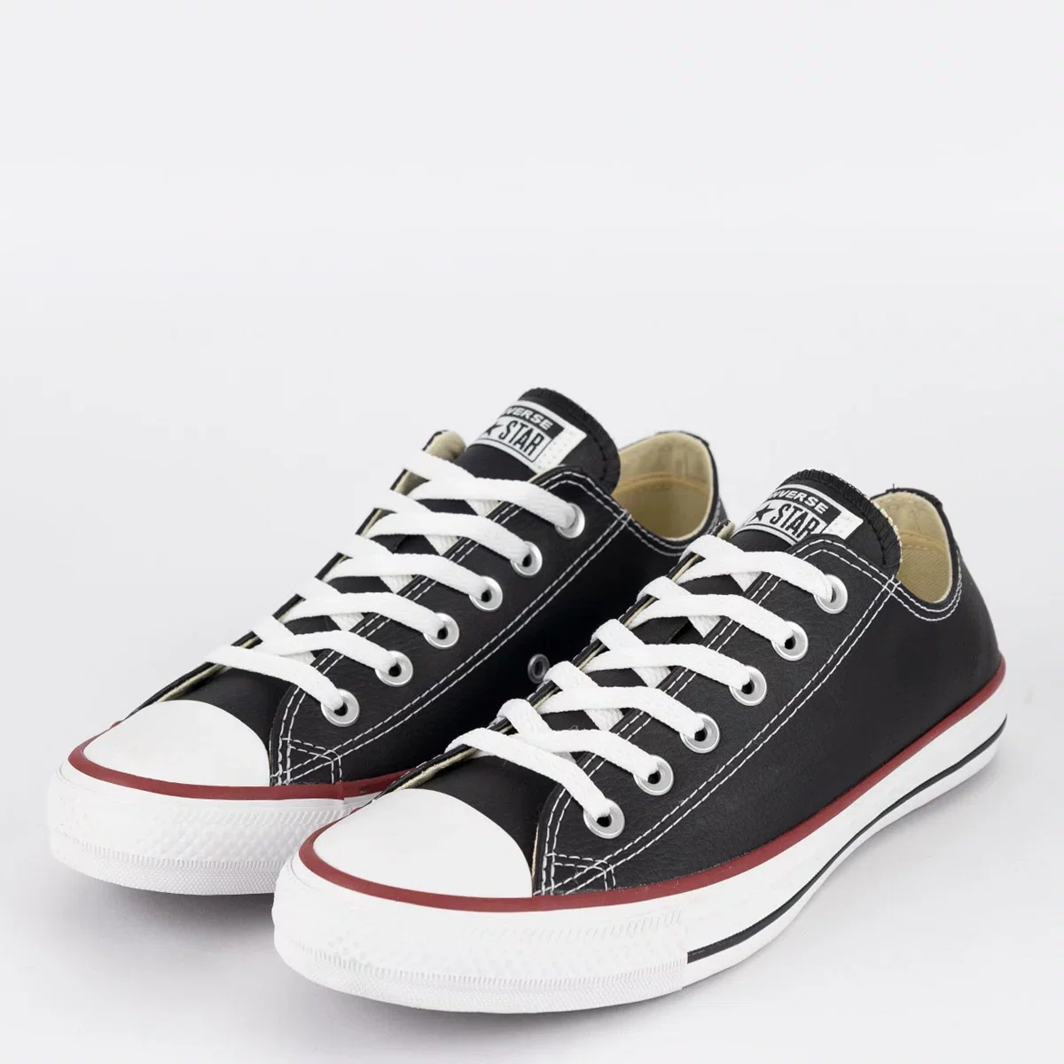 All star chuck taylor sales couro