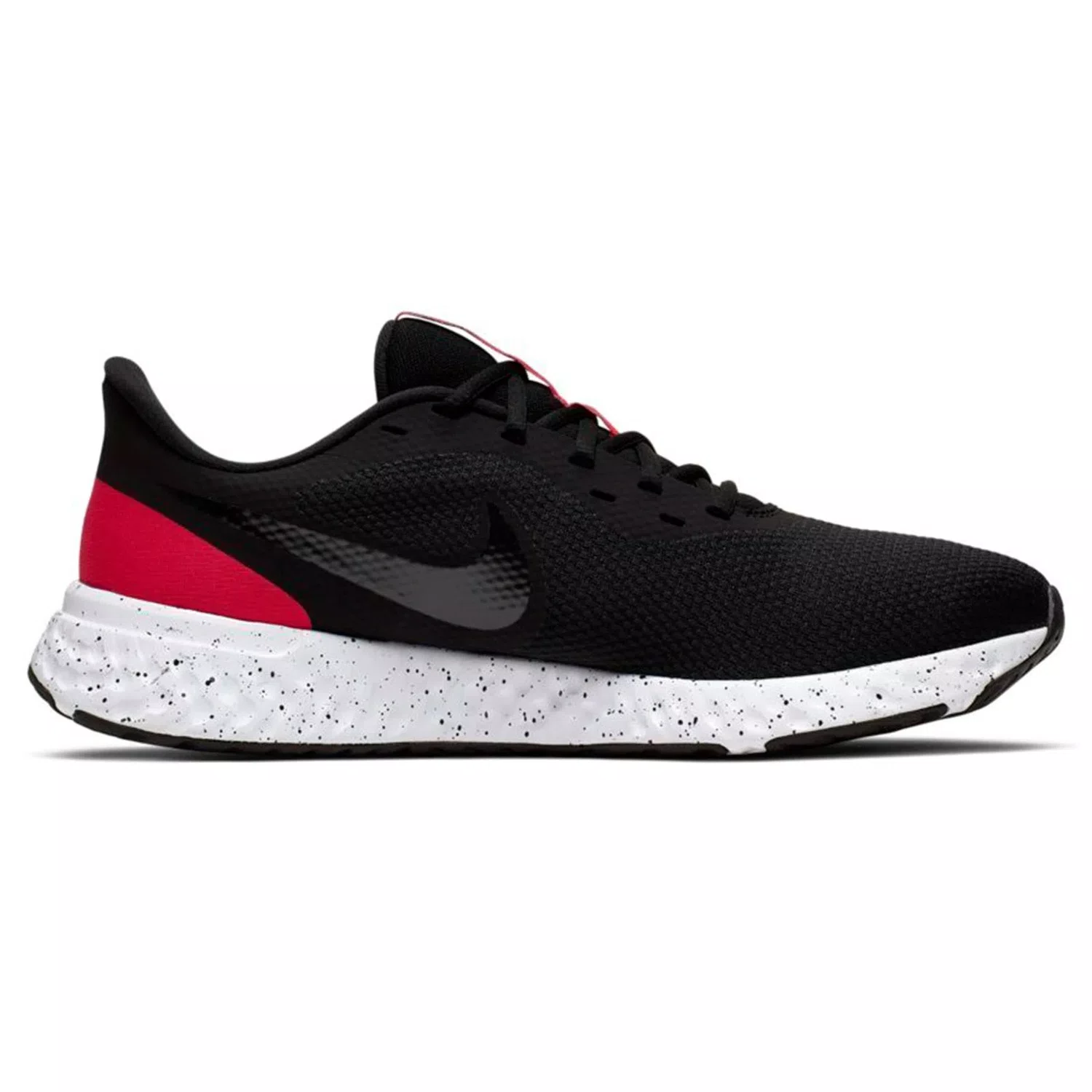 Tênis Nike Revolution 5 Black/Red - Feirão dos Calçados