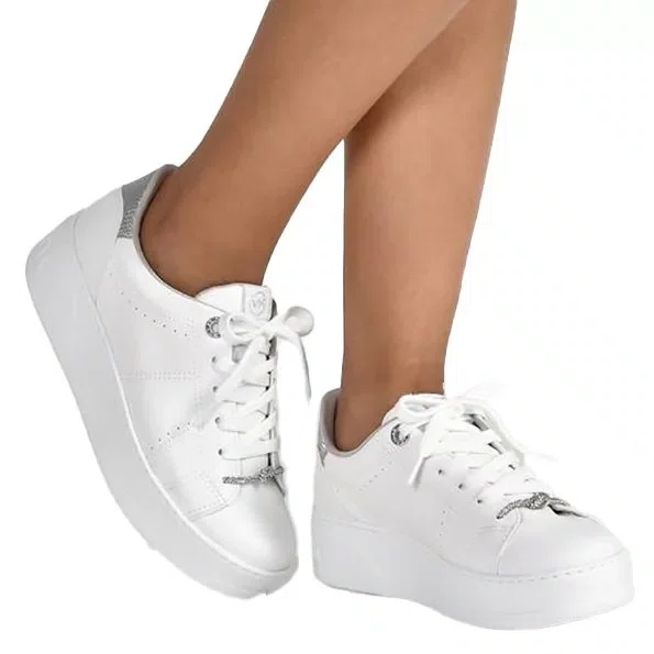 Tenis casual branco via hot sale marte